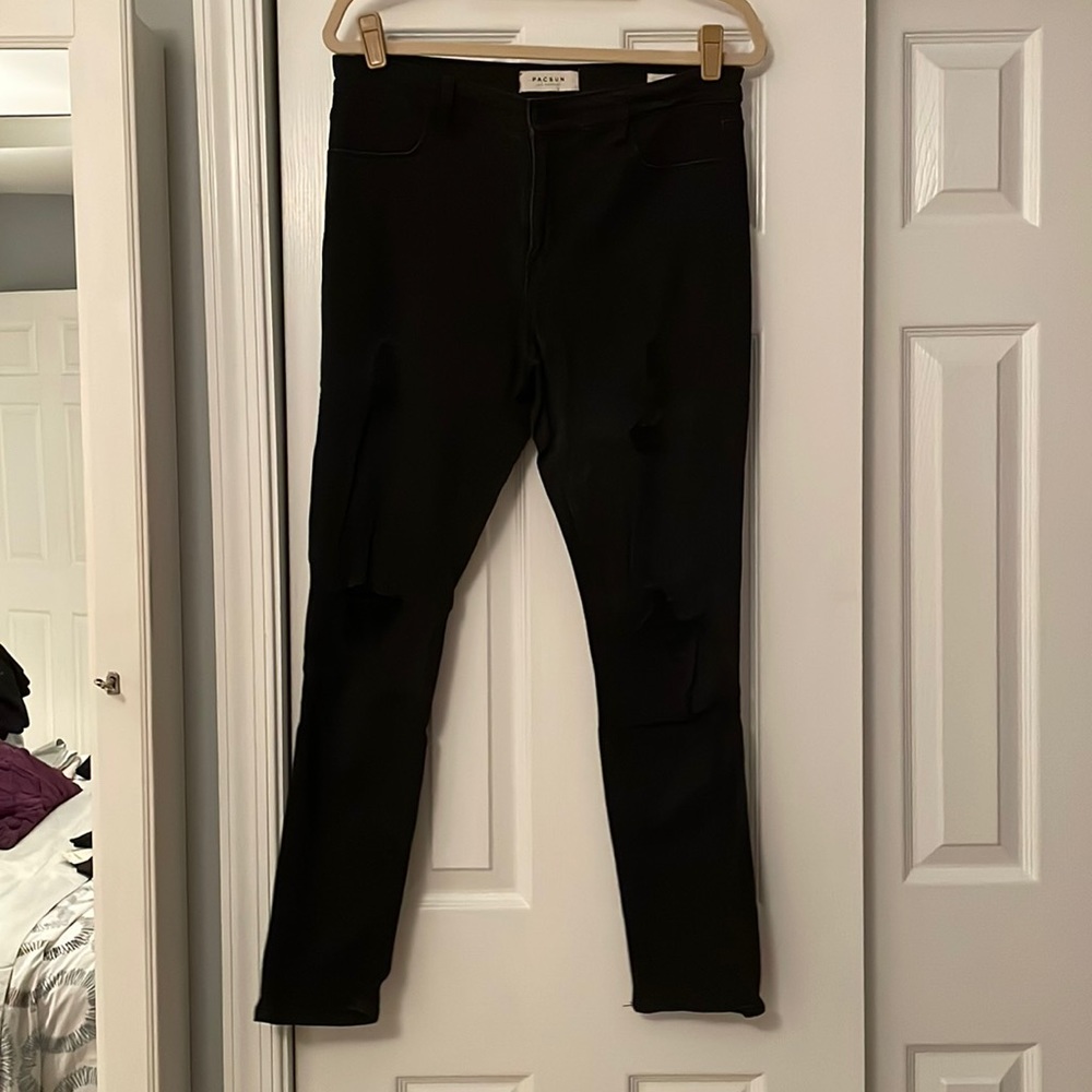 Size 30 black pacsun jeans